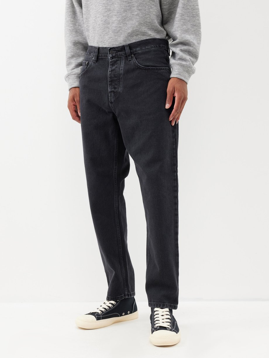 Black Newel organic-cotton denim jeans | Carhartt WIP | MATCHES UK