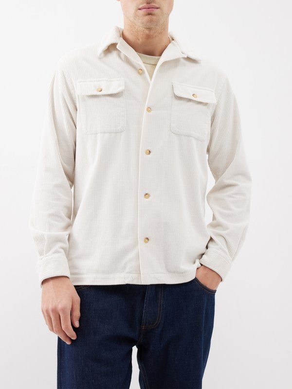Polo Ralph Lauren Long-sleeve cotton-corduroy shirt