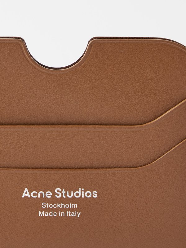 Acne Studios Elmas large leather cardholder