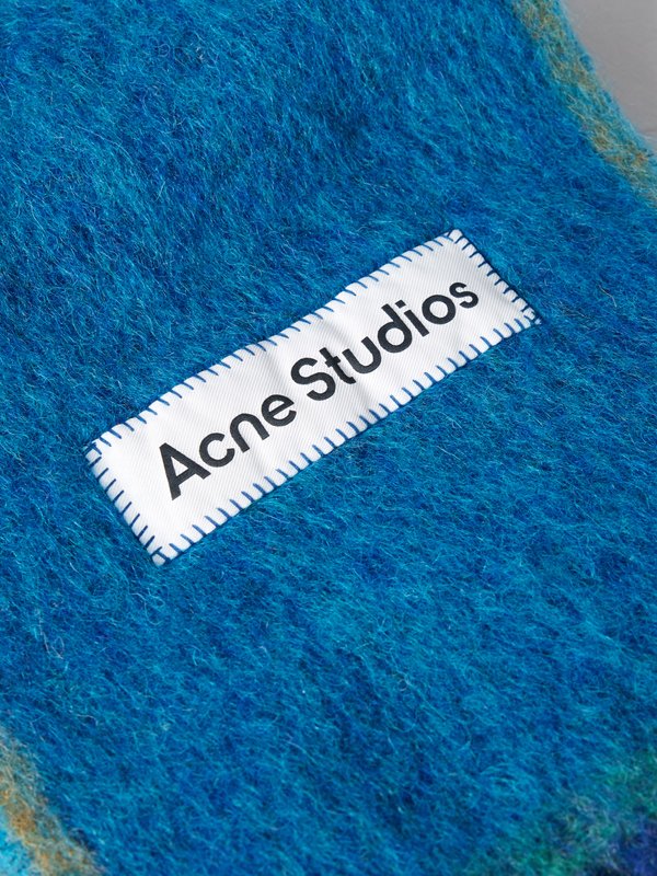 Acne Studios Vally fringed felt scarf