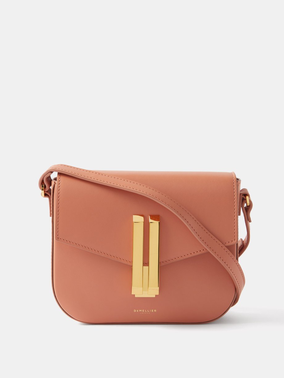 DeMellier Vancouver small leather cross-body bag
