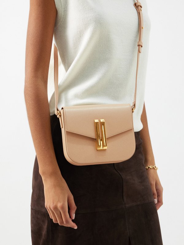 DeMellier Vancouver leather cross-body bag