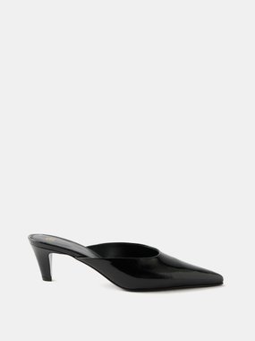 Toteme The Patent 55 leather mules
