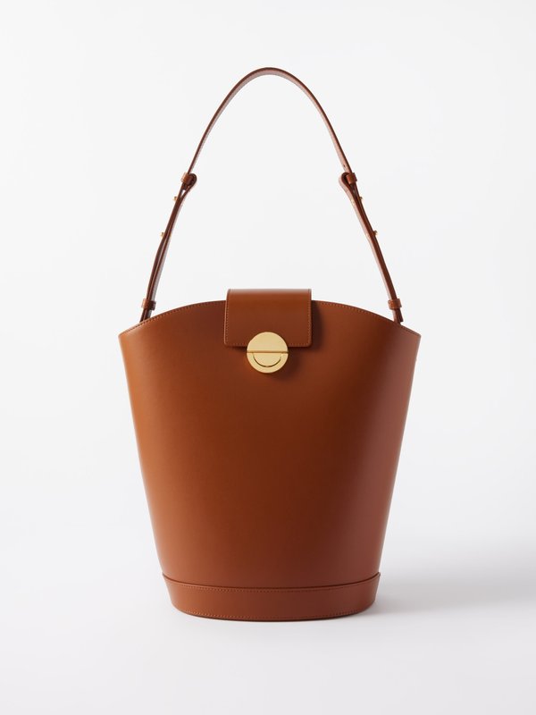 Objets Daso Vivian leather bucket bag