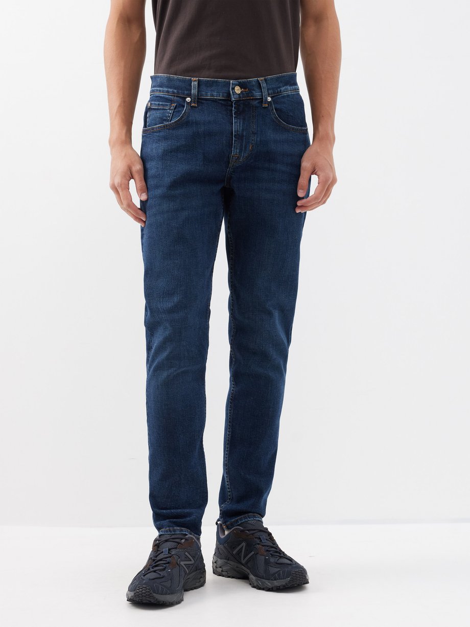 7 For All Mankind Slimmy Tapered slim-leg jeans