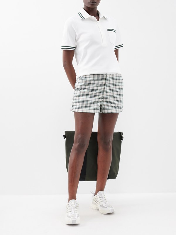 The Upside Hill organic-cotton golf polo shirt