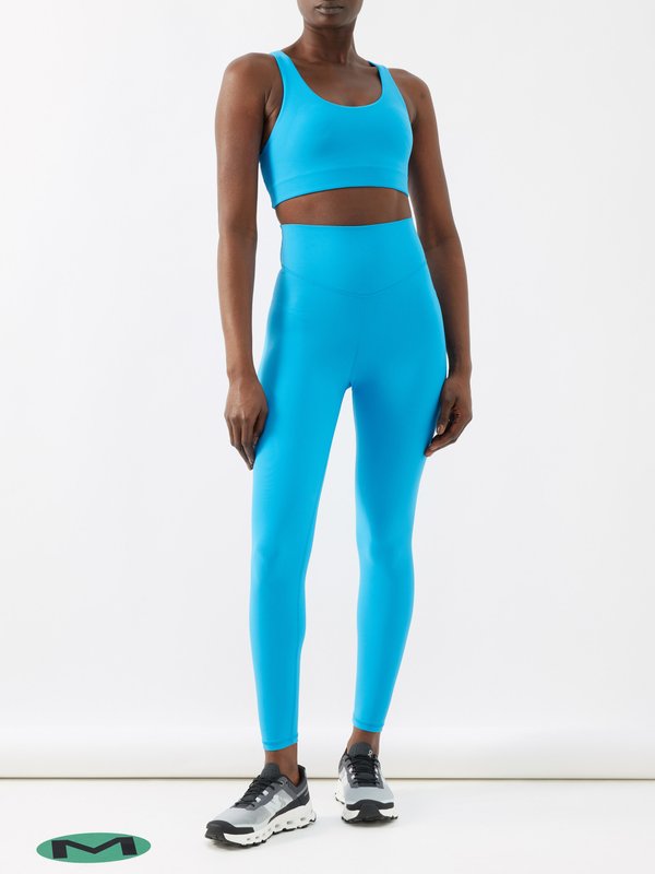 The Upside Peached 25" high-rise jersey leggings