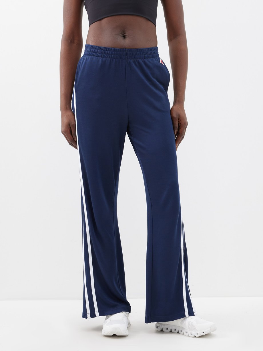 Navy Juliet striped track pants | The Upside | MATCHES UK
