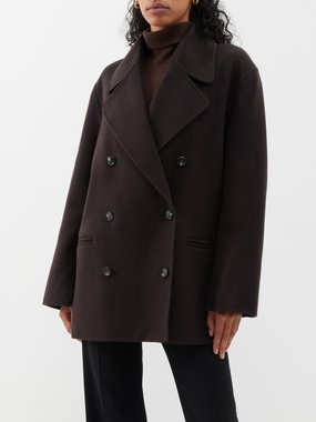 Toteme Double-faced wool coat