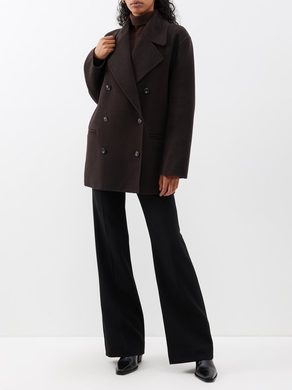 Toteme Double-faced wool coat
