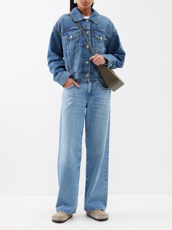 AGOLDE (Agolde) Fusion low-rise organic-cotton jeans
