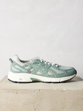 ASICS Asics GEL-Venture 6 faux-leather and mesh trainers