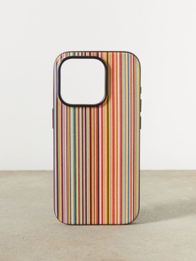 Paul Smith Signature Stripe iPhone 15 phone case