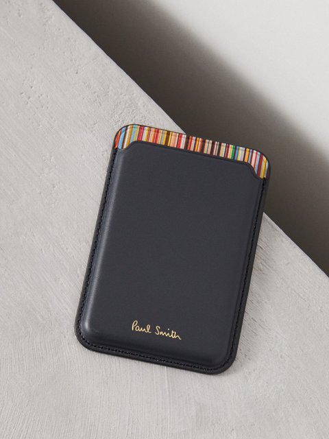 Yellow Signature Stripe iPhone 15 phone case | Paul Smith | MATCHES UK