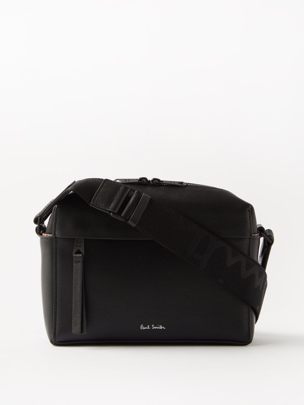 Paul Smith Leather cross-body camera bag