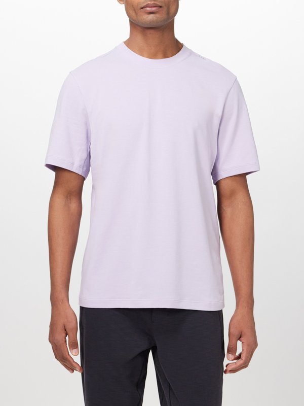lululemon (Lululemon) Zeroed In short-sleeve cotton-blend T-shirt