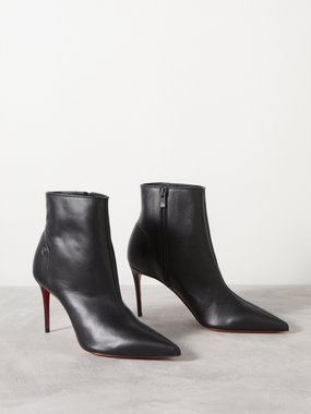 Christian Louboutin Sporty Kate 85 leather ankle boots