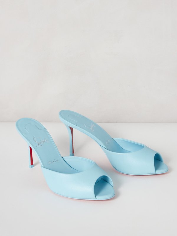 Christian Louboutin Me Dolly 85 leather mules