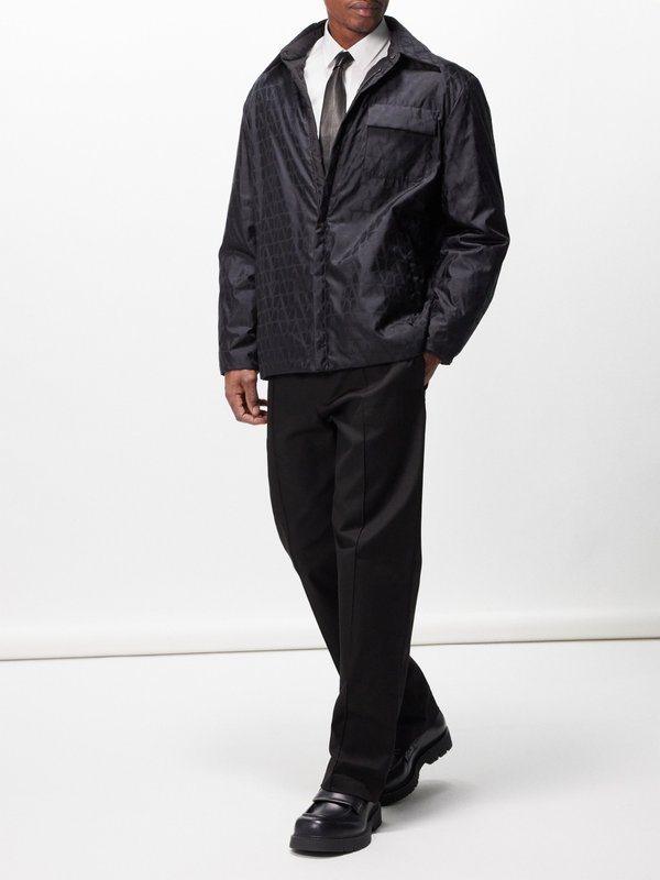 Valentino Garavani Toile Iconographé reversible nylon coat