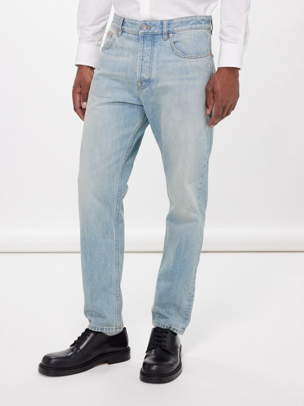 Valentino Garavani Straight fit washed jeans