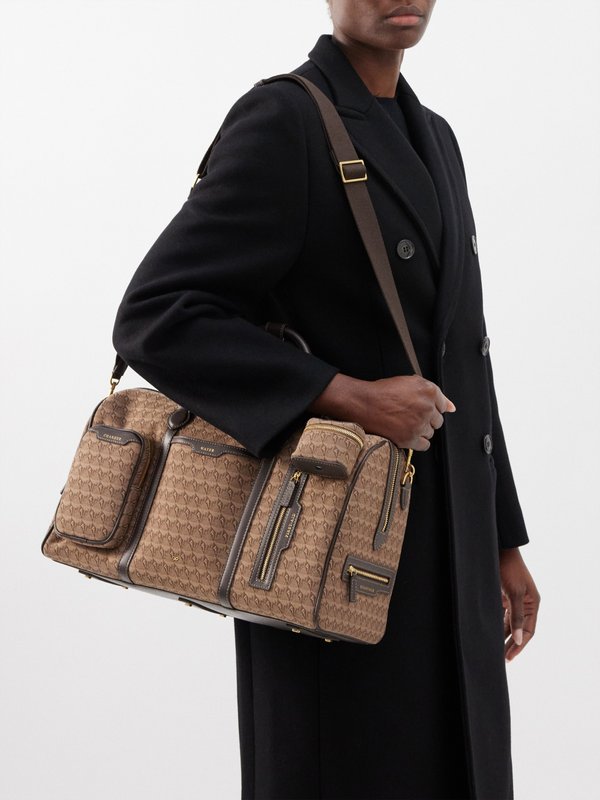 Anya Hindmarch In-Flight recycled-fibre canvas travel bag