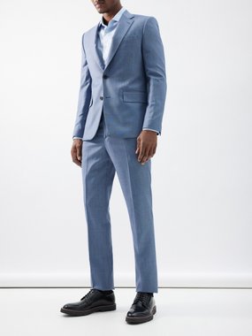 Paul Smith Single-breasted wool suit jacket