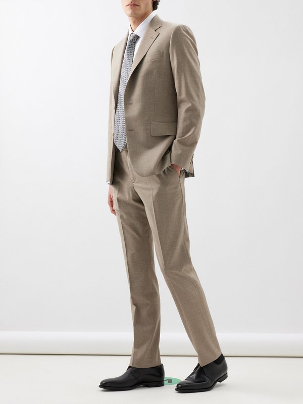 Paul Smith Tailored single-breasted wool-blend suit