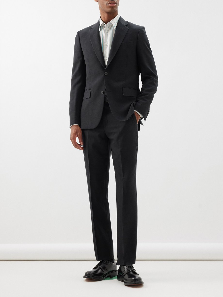 Grey Brierley wool-twill suit | Paul Smith | MATCHES UK