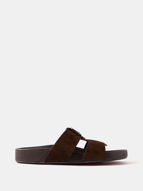 Louboutin mens flip online flops