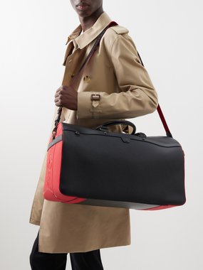 Christian Louboutin Ruisbuddy grained-leather holdall