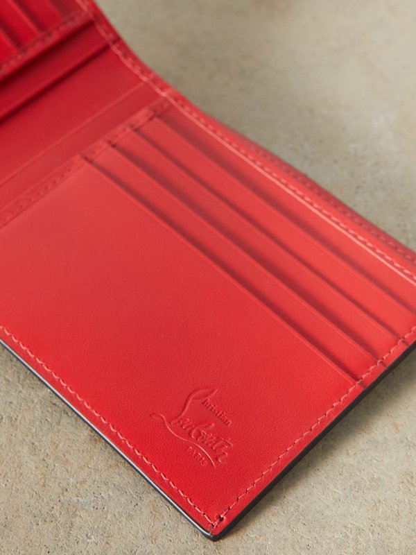 Christian Louboutin Coolcard grained-leather wallet