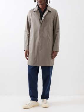 Sunspel Welt-pocket cotton overcoat