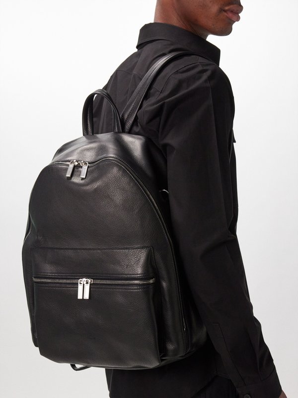 Rick Owens Leather backpack