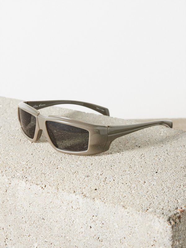 Rick Owens Eyewear (Rick Owens) D-frame nylon sunglasses