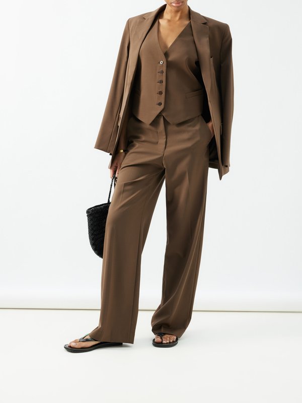 Matteau Wool-blend waistcoat