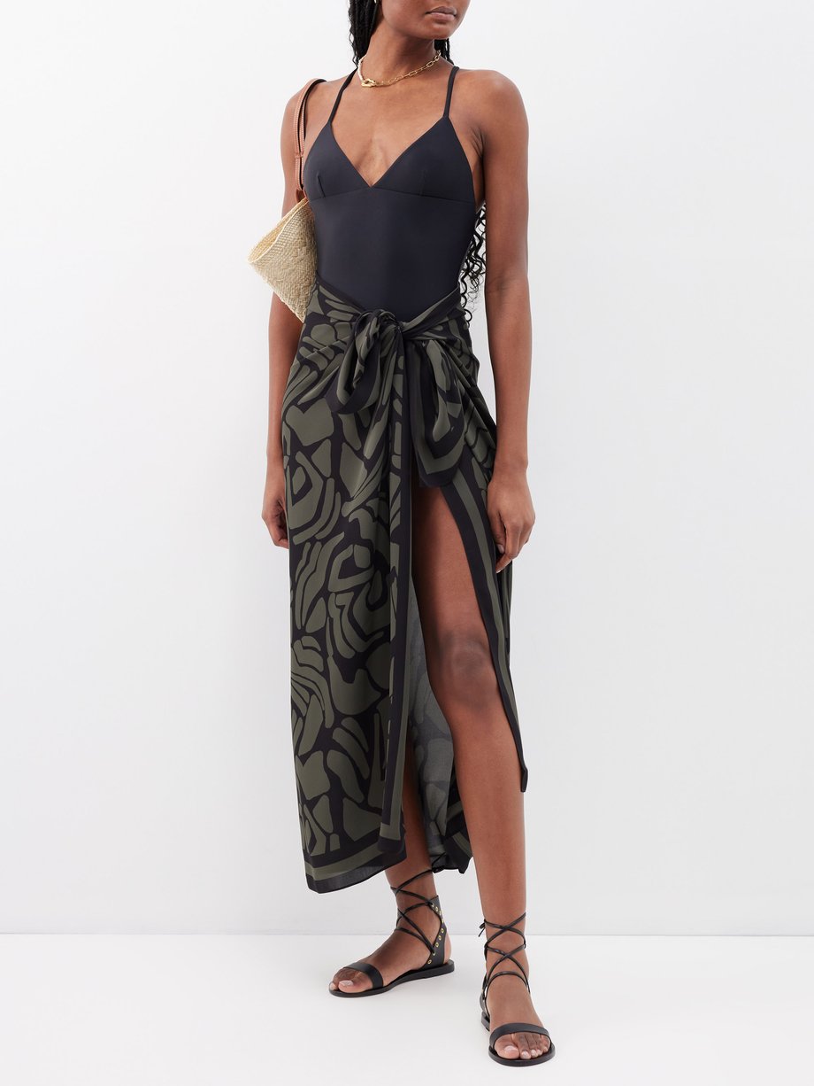 Silk Sarong - Dahlia - Matteau