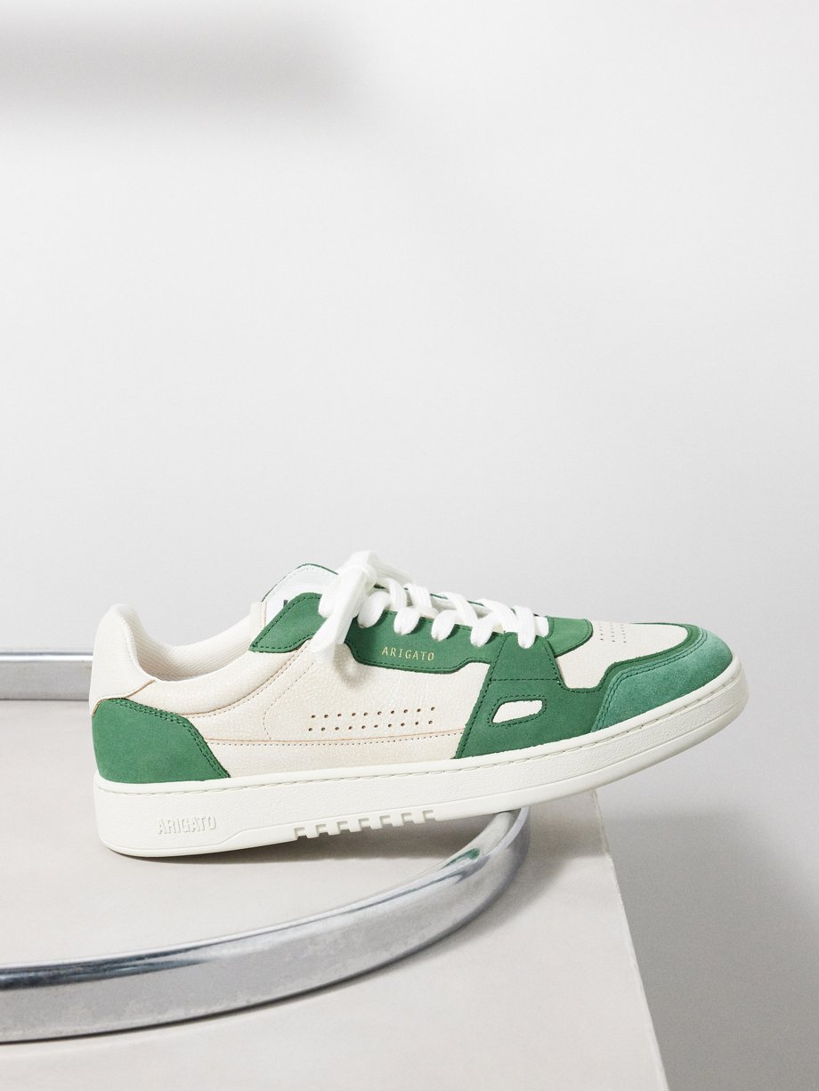White Dice Lo leather low-top trainers | Axel Arigato | MATCHES UK
