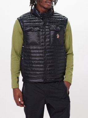 Moncler Grenoble Ollon quilted down gilet