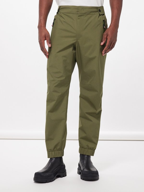 Moncler Grenoble Adjustable-waist Gore-Tex tapered trousers