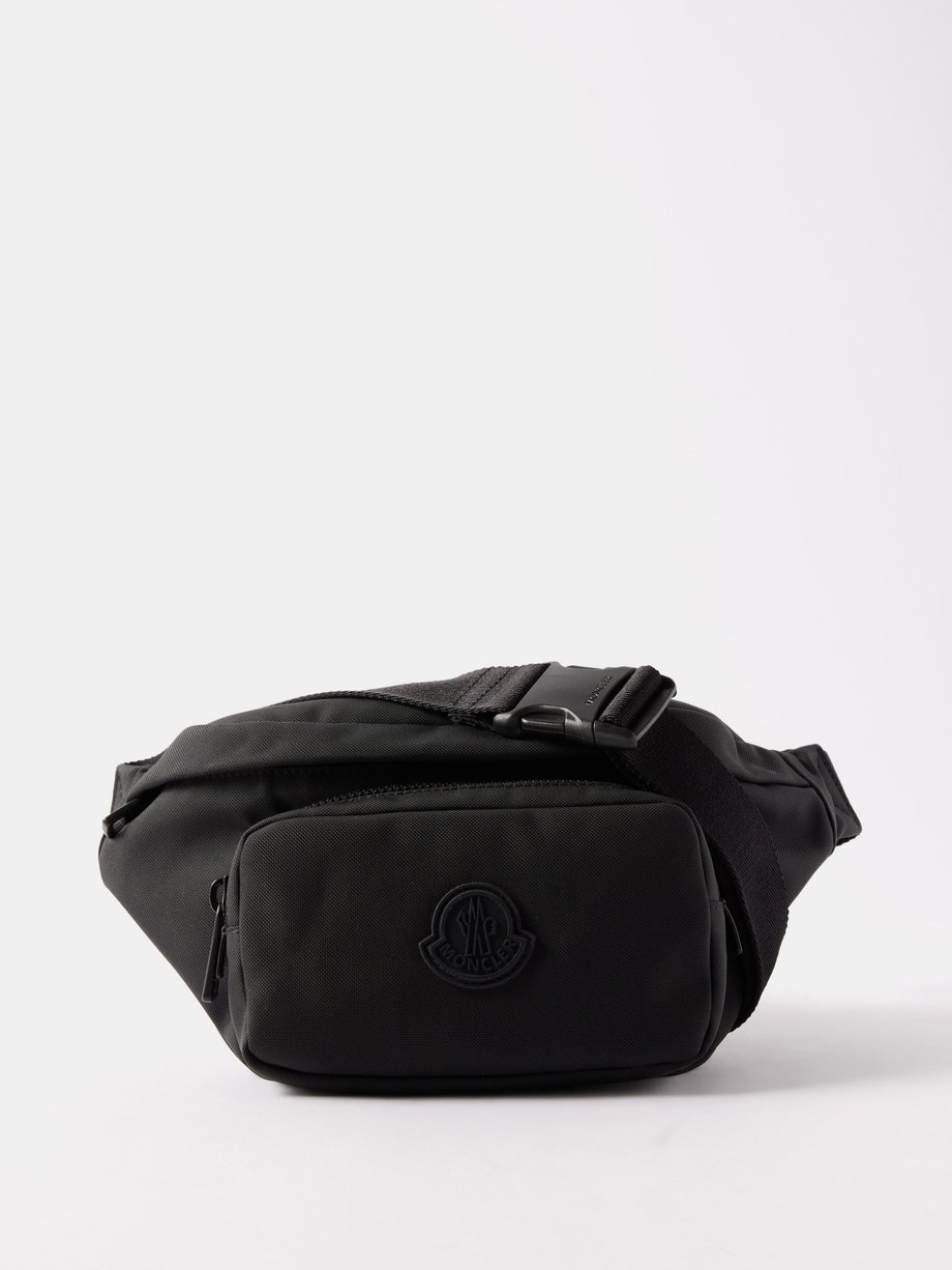 Black Durance canvas cross-body bag | Moncler | MATCHES UK