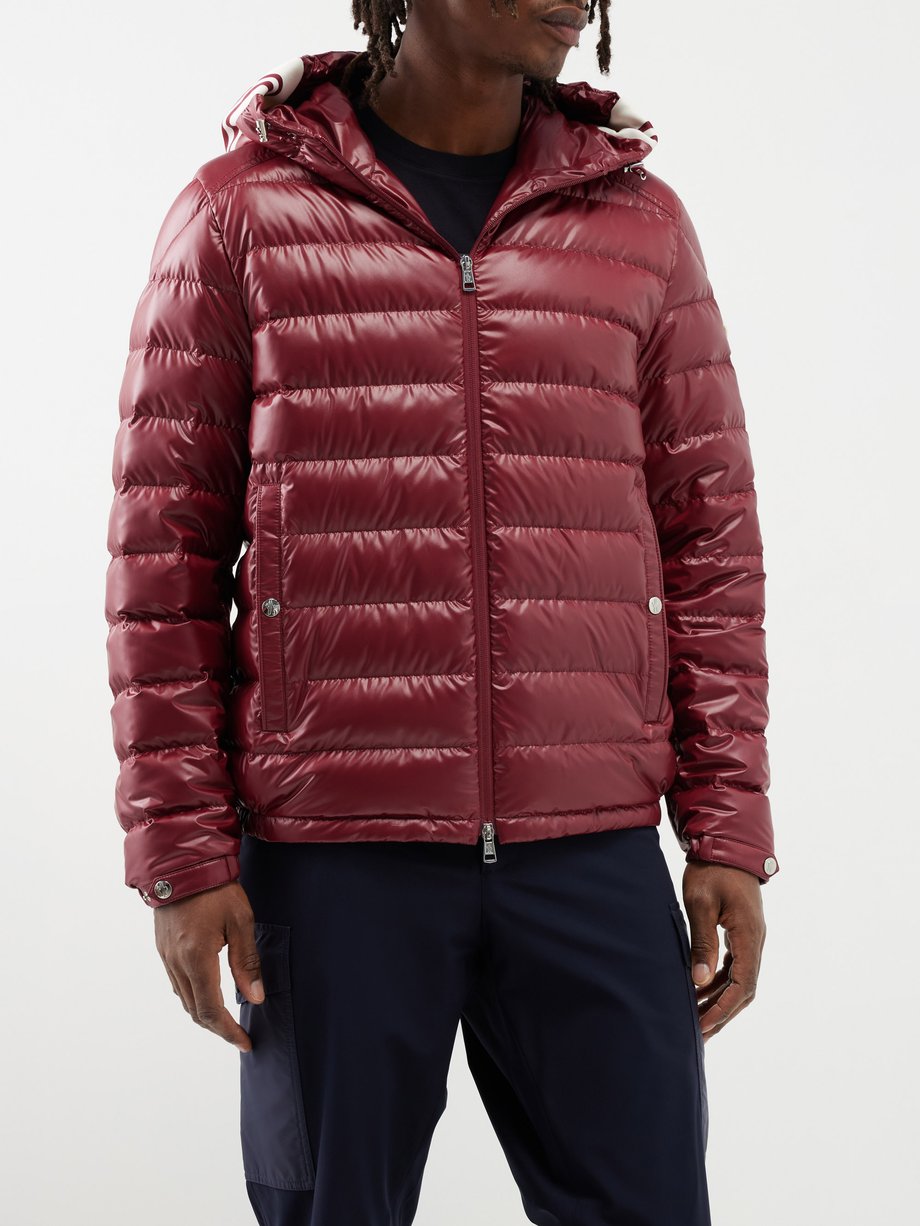 Red Cornour padded jacket | Moncler | MATCHES UK