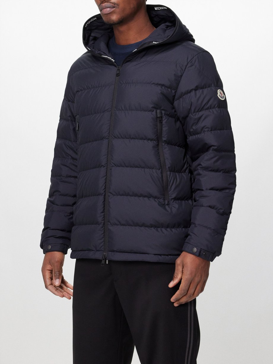 Navy Chambeyron quilted down parka | Moncler | MATCHES UK