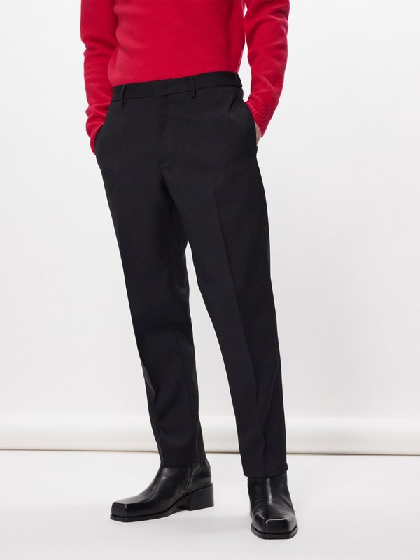 Jil Sander Recycled Polyester Gabardine Trousers for Men