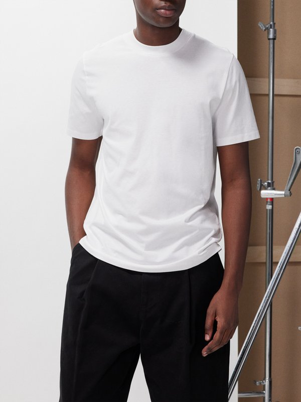 Jil Sander Crew-neck cotton-jersey T-shirt