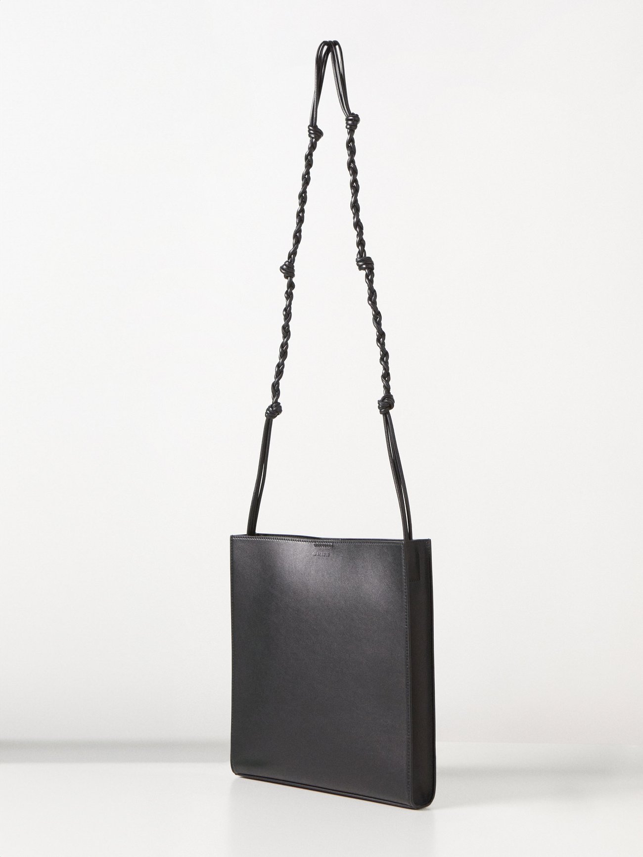 Tangle medium leather cross-body bag