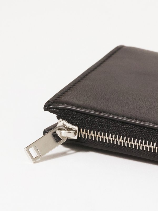 Jil Sander Zipped leather wallet