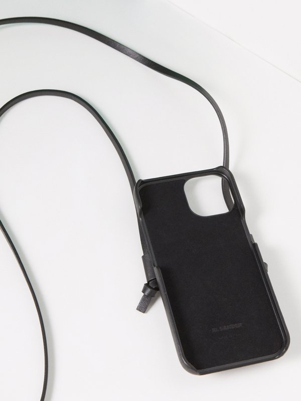 Jil Sander Leather phone case