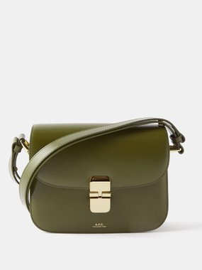 A.P.C. Grace smooth leather small crossbody bag