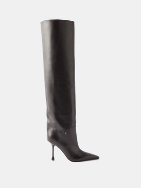 Jimmy Choo Cycas leather knee-high boots
