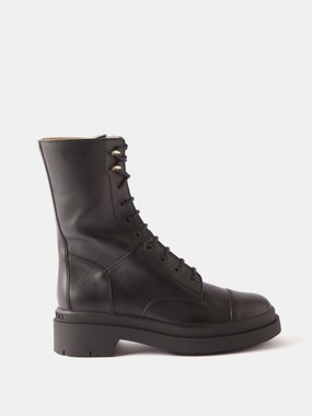 Jimmy Choo Nari leather lace-up boots